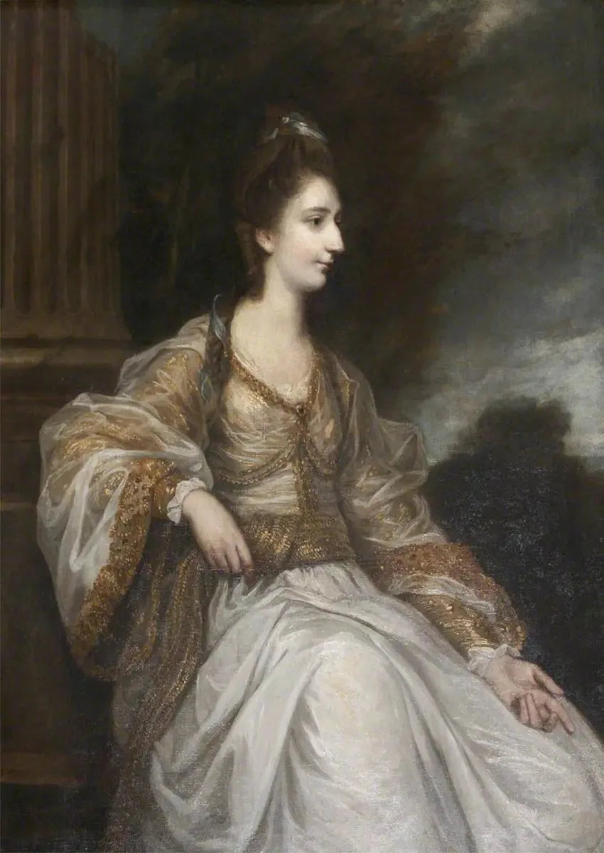 Lady « Harriot » Christian Henrietta Caroline Fox-Strangways, Mme John Dyke Acland (1749/50-1815) - Joshua Reynolds

Source:
Lady « Harriot » Christian Henrietta Caroline Fox-Strangways, Mme John Dyke Acland (1749/50-1815) - Joshua Reynolds
