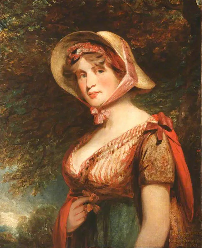 Lady Louisa Tollemache, gravin de Dysart (1745-1840) (naar John Hoppner) - John Constable