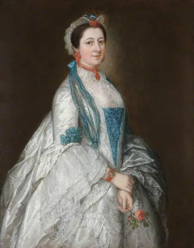 Lady Margaret Downing, echtgenote van Sir Jacob Downing, 4e baron - Thomas Gainsborough

Source:
Lady Margaret Downing, épouse de Sir Jacob Downing, 4e baron - Thomas Gainsborough
