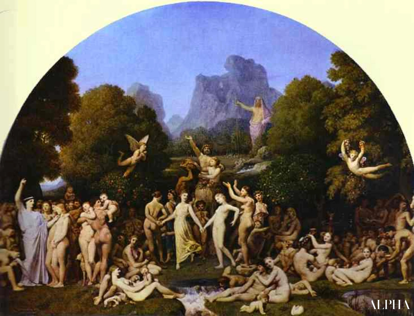 De gouden eeuw - Jean-Auguste-Dominique Ingres - Reproducties van schilderijen en hoogwaardige schilderkunst