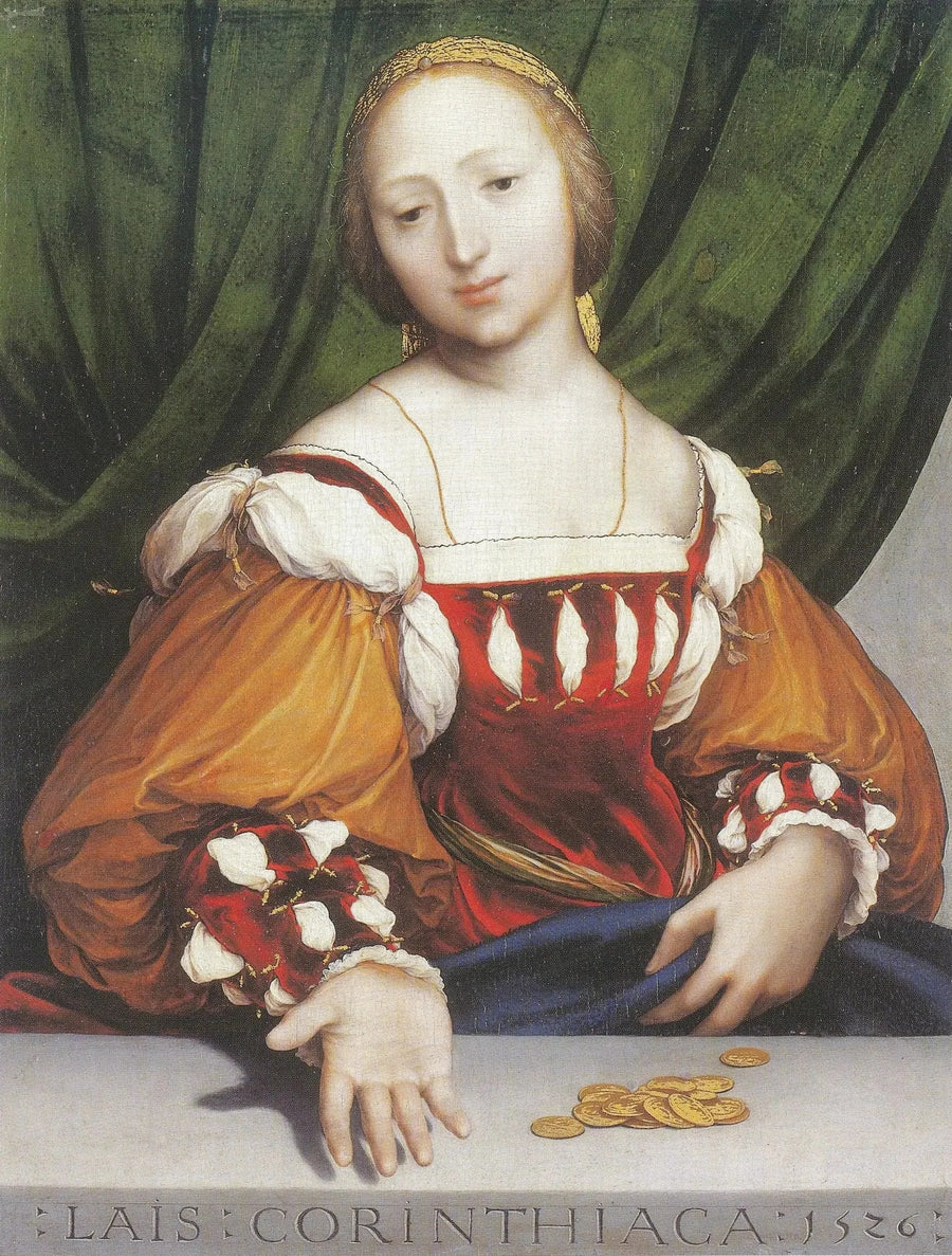 Laïs de Corinthe - Hans Holbein de Jonge

Source:
Laïs de Corinthe - Hans Holbein le Jeune