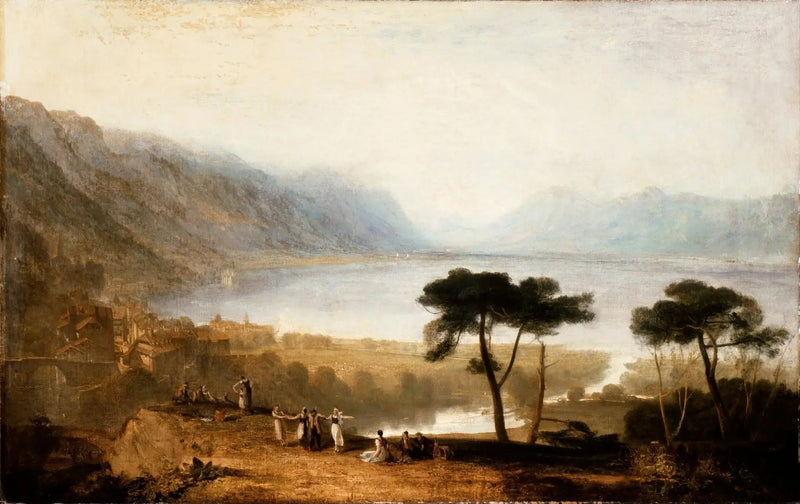 Meer van Genève vanuit Montreux - J. M. W. Turner