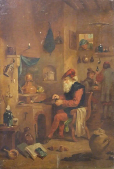 L’Alchimiste - David Teniers le Jeune - Alpha Reproduction