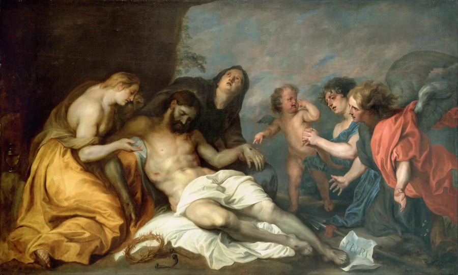 Lamentatie over de gestorven Christus - Antoine van Dyck

Source:
Lamentation sur le Christ mort - Antoine van Dyck