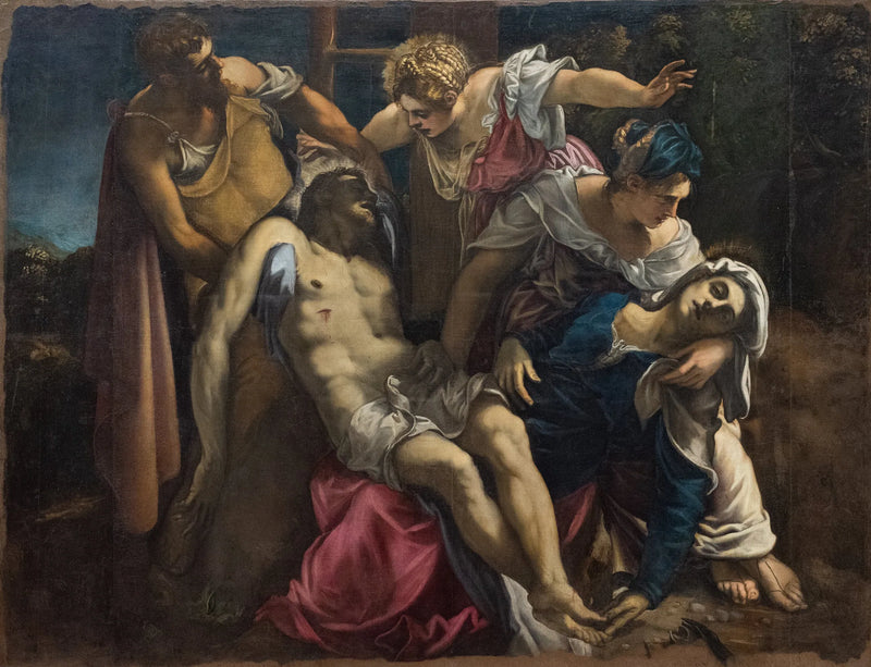Lamentatie over de gestorven Christus - Jacopo Tintoretto