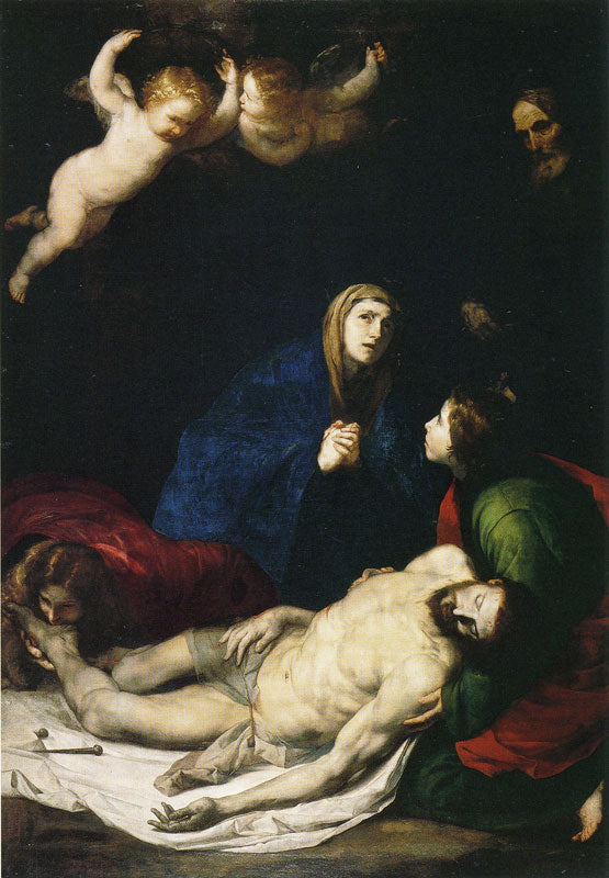Lamentatie over de gestorven Christus - Jusepe de Ribera