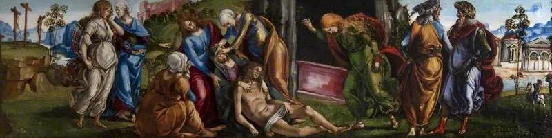 Lamentatie over de gestorven Christus - Luca Signorelli