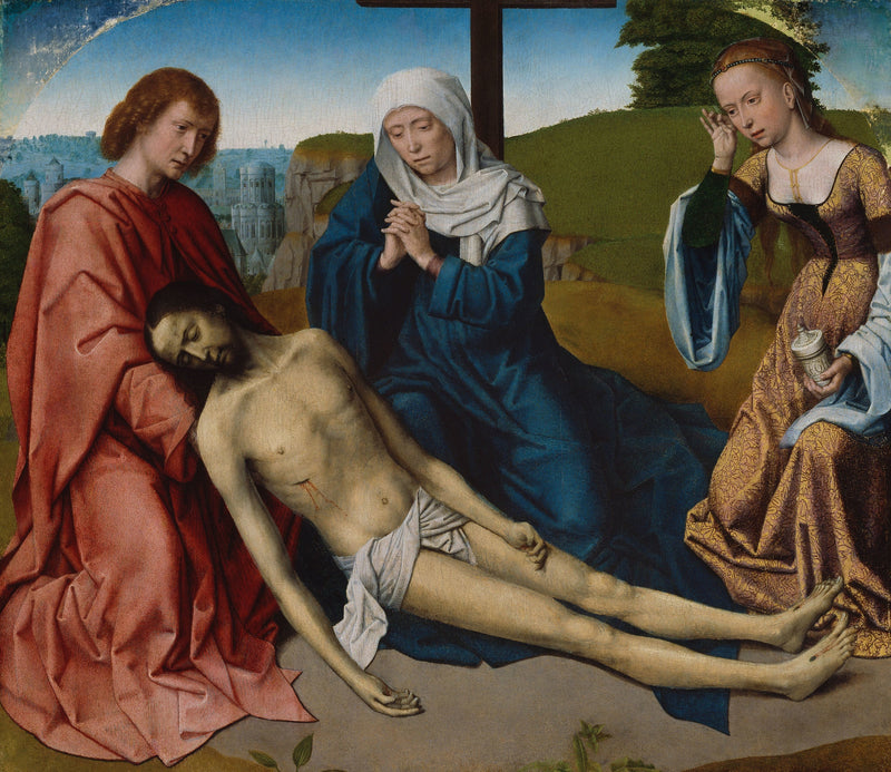 Lamentatie over het Lichaam van Christus - Gérard David