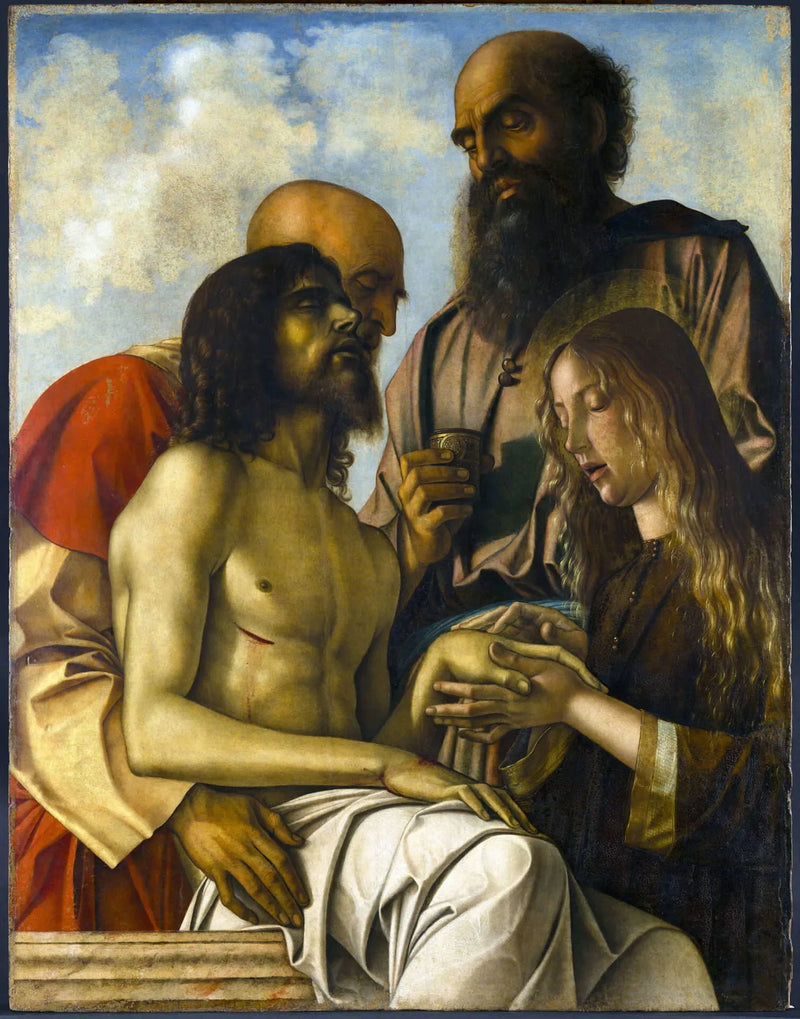 Lamentatie over het lichaam van de gestorven Christus - Giovanni Bellini