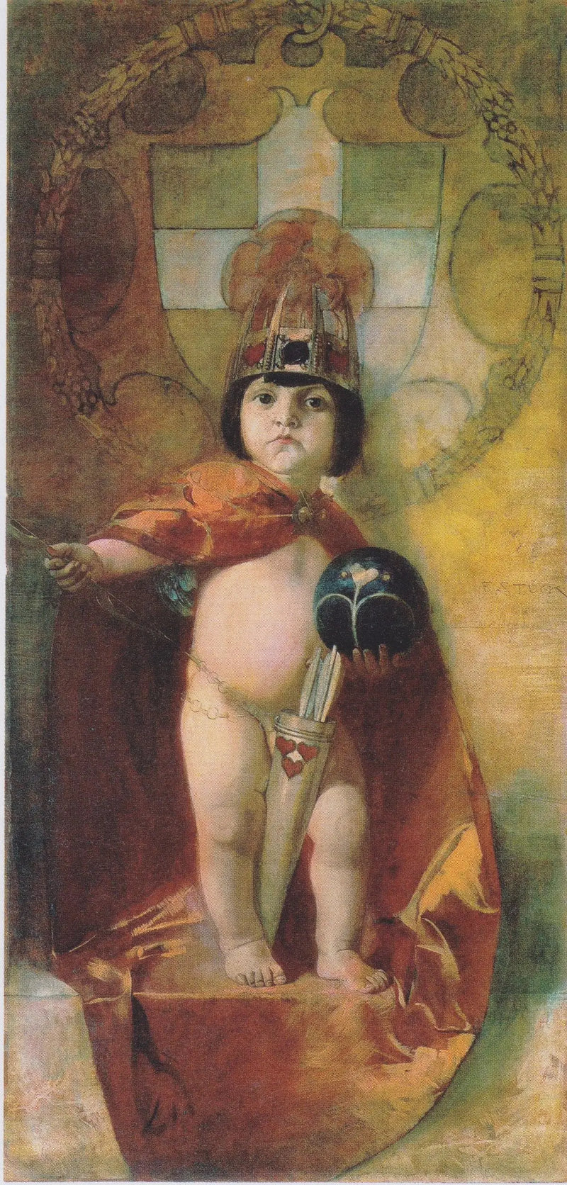 De liefde is de keizer - Franz von Stuck
