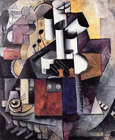 Lamp / Muziekinstrumenten - Kazimir Malevich