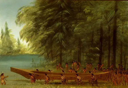 Lancering van een kano - Naya-indianen - George Catlin

Source:
Lancement d'un canoë - Indiens Nayas - George Catlin