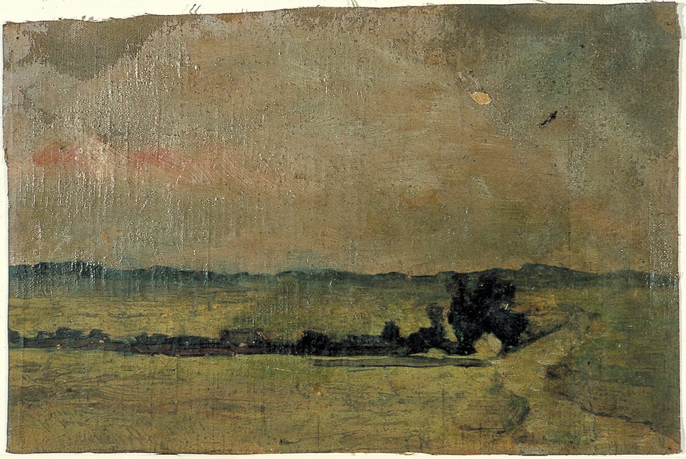 Landschap - Theo van Doesburg image 1 tableau peint à l’huile sur toile