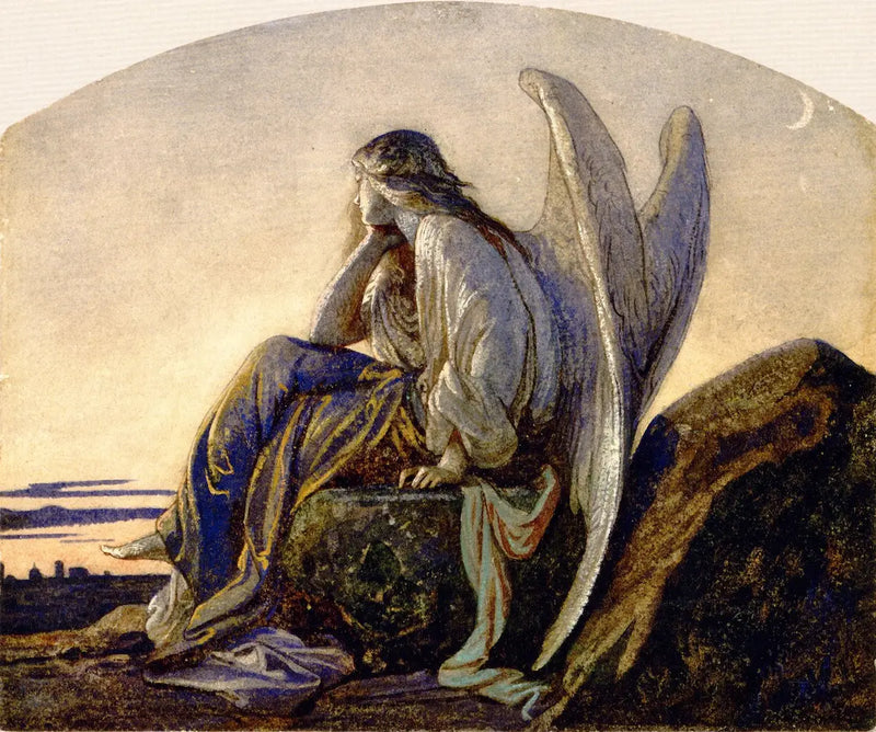De avondengel die over een stad waakt - Alexandre Cabanel

Source:
L'Ange du soir veillant sur une ville - Alexandre Cabanel