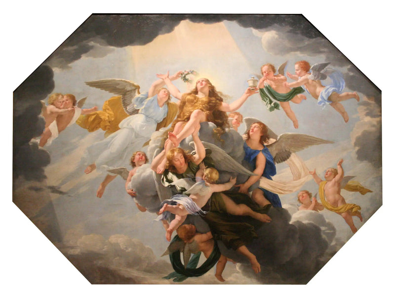 De apotheose van Maria Magdalena - Philippe de Champaigne