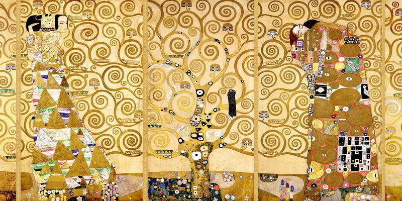 De Levensboom, Stoclet Frieze - Gustav Klimt