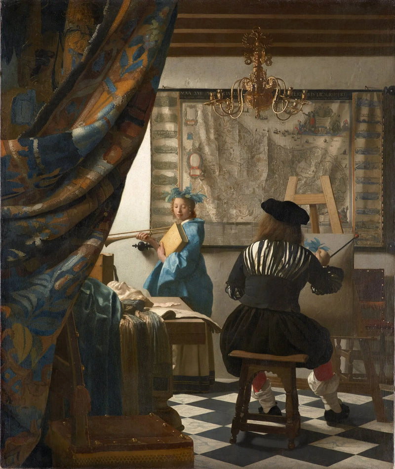 De Kunst van de Schilderkunst - Johannes Vermeer