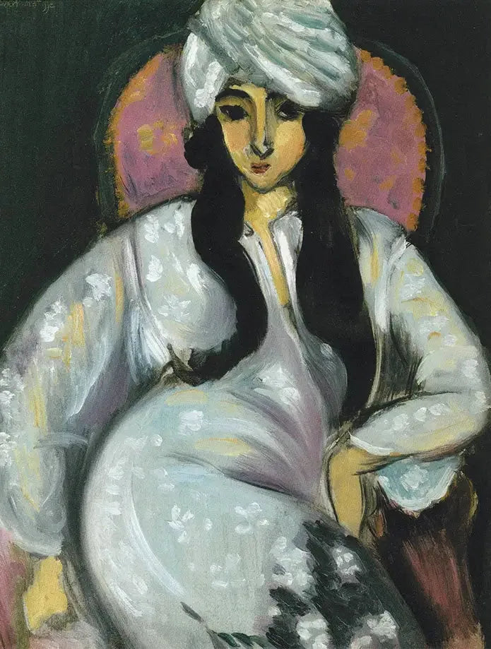 Laurette met witte tulband - Henri Matisse