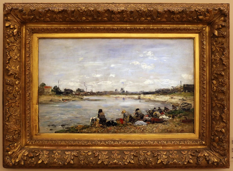 Wasbeurt - Eugène Boudin