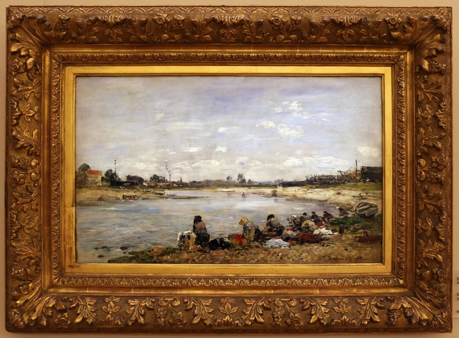 Wasbeurt - Eugène Boudin