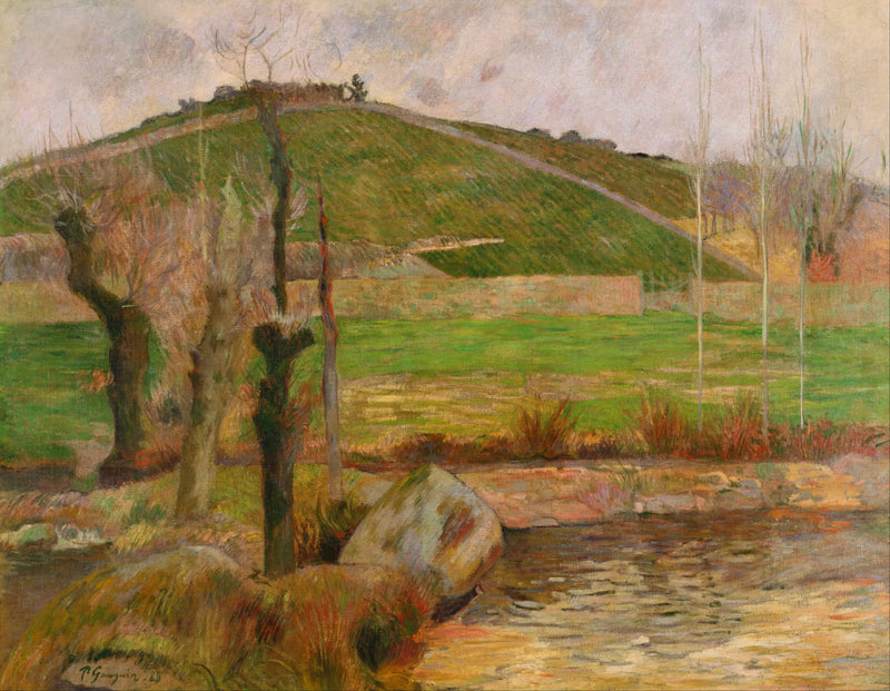 De Aven onderaan de Heilige-Margueriteberg - Paul Gauguin