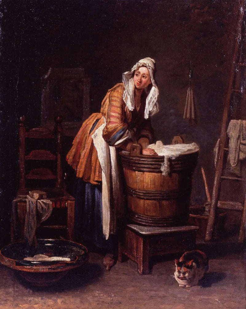 Wasmachine - Jean Simeón Chardin