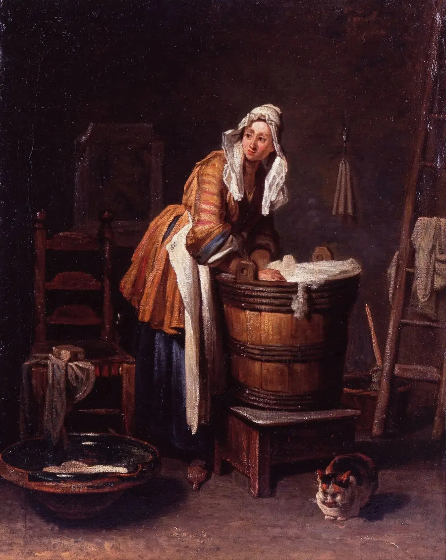 Wasmachine - Jean Simeón Chardin