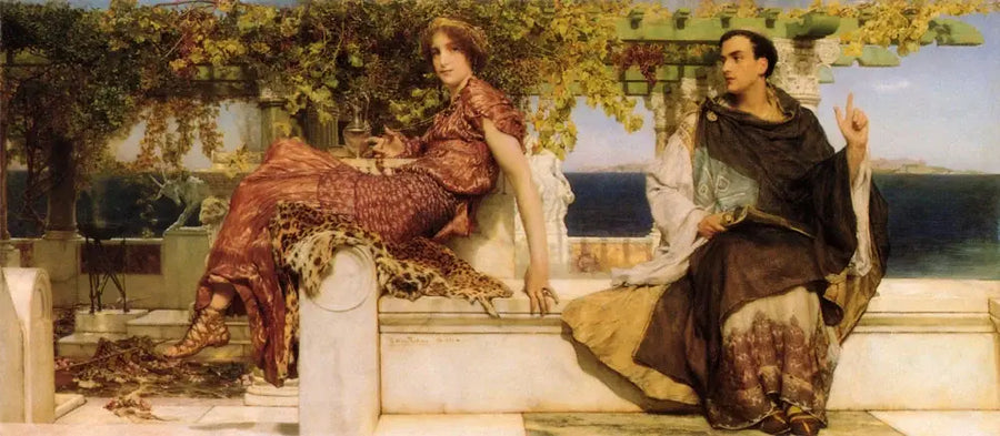 La Conversion de sainte Paule par saint Jérôme - Lawrence Alma-Tadema