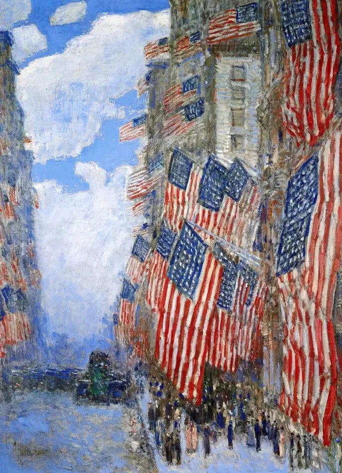 4 juli 1916 - Childe Hassam

Source:
Le 4 juillet 1916 - Childe Hassam
