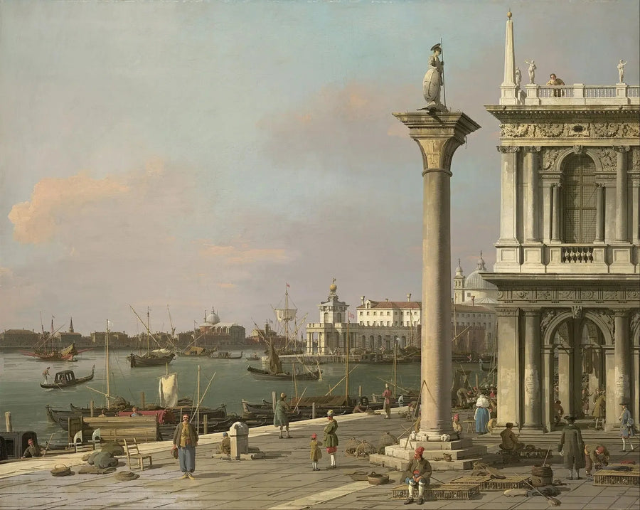 Het Bacino di San Marco vanaf de Piazzetta - Canaletto

Source:
Le Bacino di San Marco depuis la Piazzetta - Canaletto