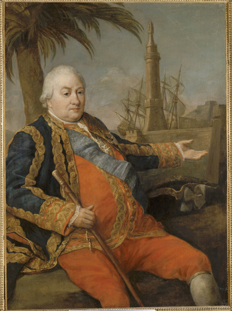 De Bailli de Suffren, admiraal van Frankrijk (1726-1788) - Pompeo Batoni