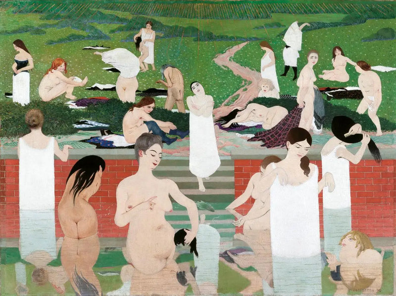 Het bad in de zomeravond - Félix Vallotton

Source:
Le Bain au soir d'été - Félix Vallotton
