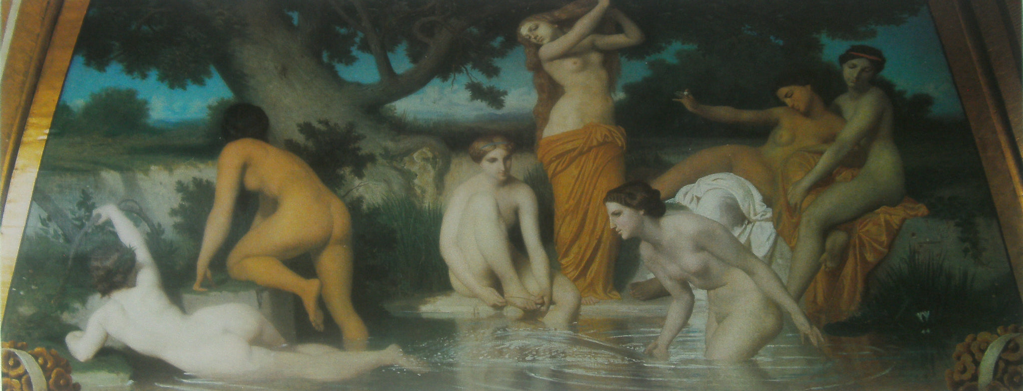 Le Bain de William-Adolphe Bouguereau