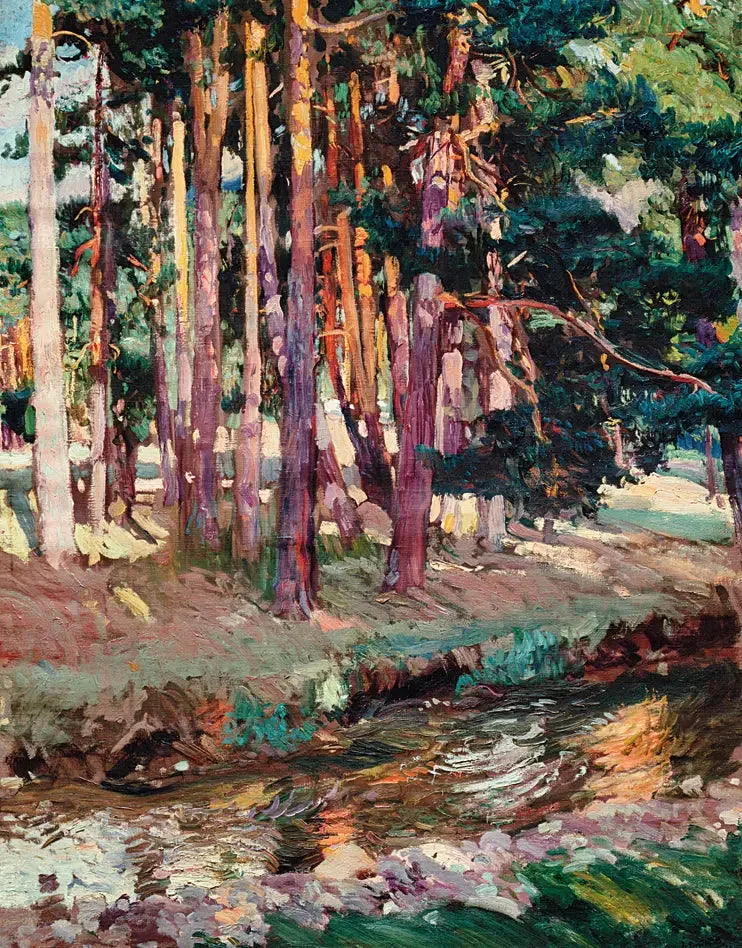 Het Bad van de Koningin, Valsaín - Joaquín Sorolla