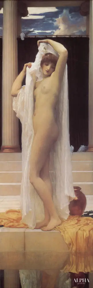 Le bain de Psyché - Frederic Leighton - Reproductions de tableaux et peintures haut de gamme