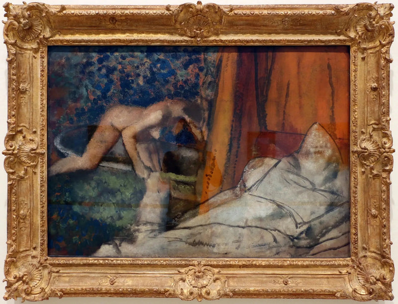 Het bad - Edgar Degas