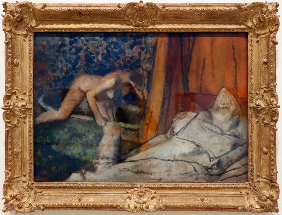 Het bad - Edgar Degas