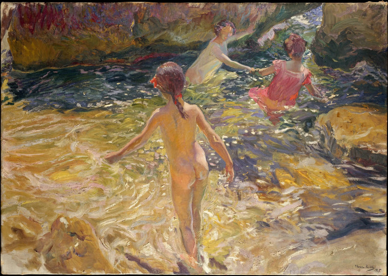 Het Bad - Joaquín Sorolla