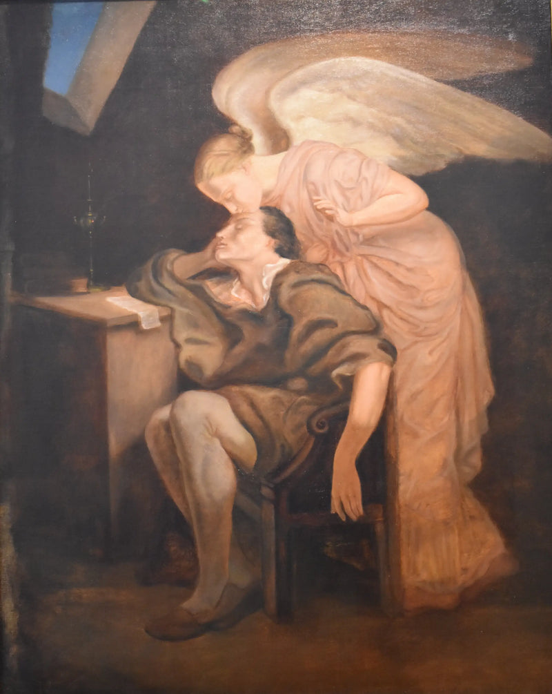 De Kus van de muze, naar Frillié - Paul Cézanne