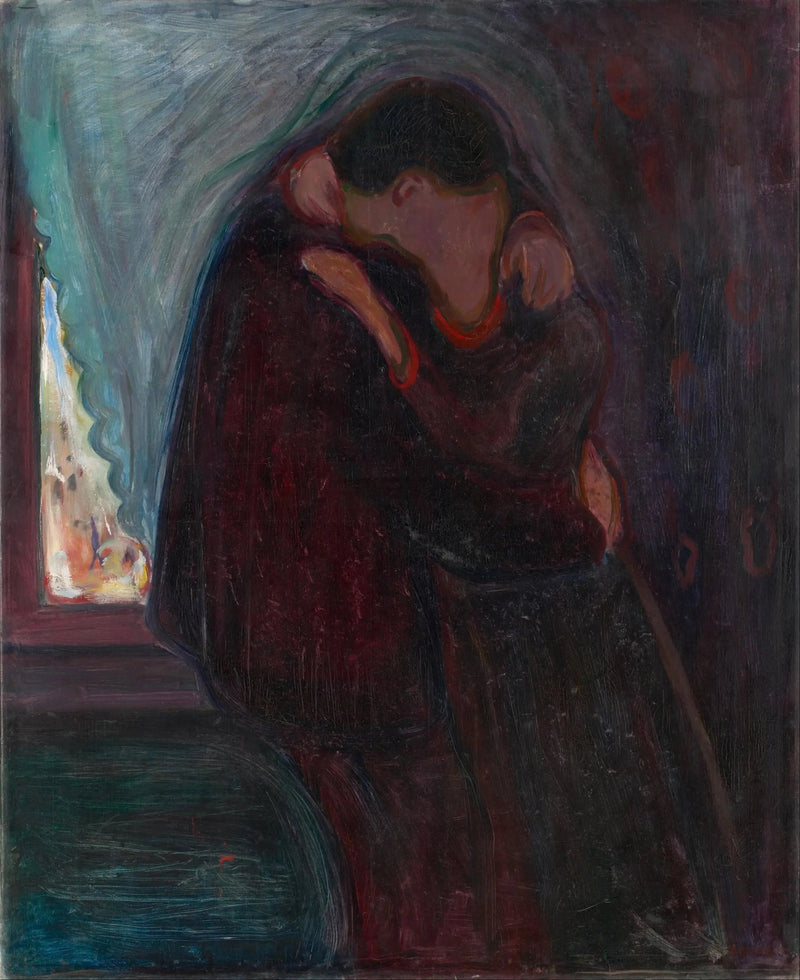 De Kus - Edvard Munch