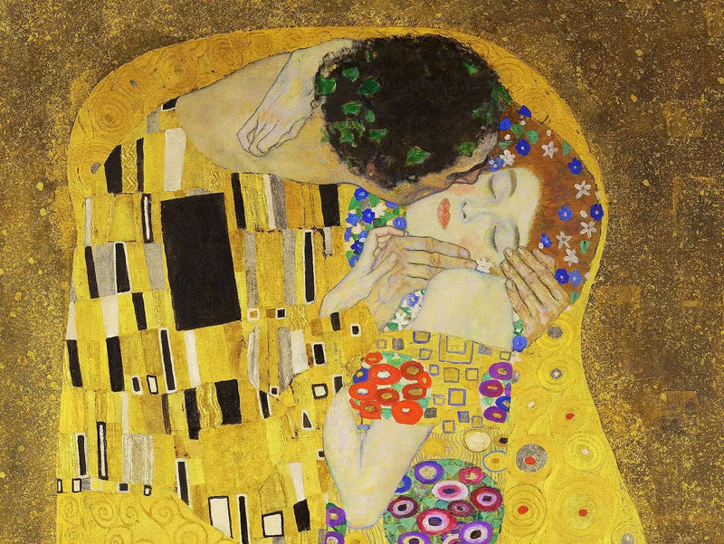 💋 De Kus – Gustav Klimt (Detail) (1907-1908)