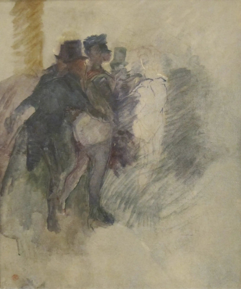 Het Gemaskerde Bal in het Elysée Montmartre - Henri de Toulouse-Lautrec