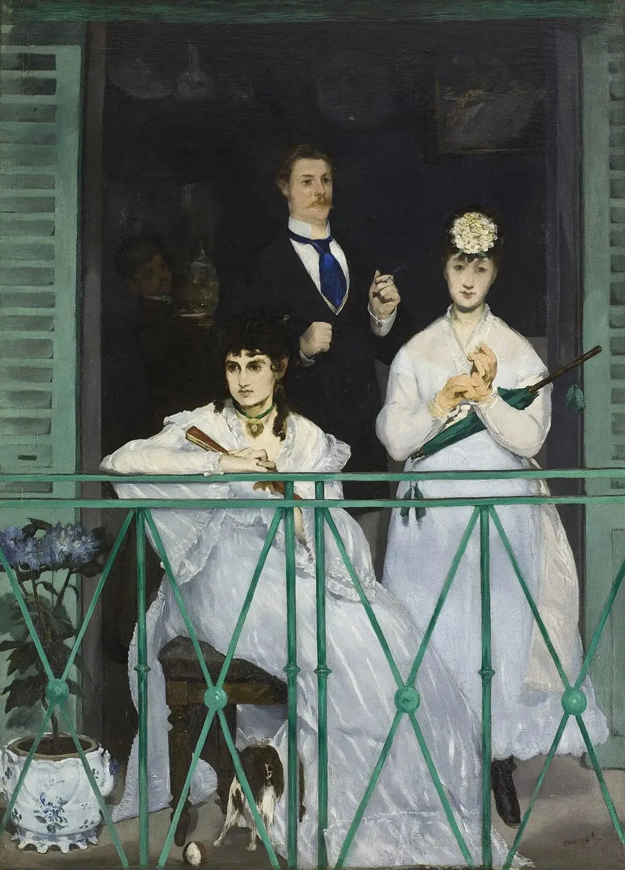 Het Balkon - Édouard Manet