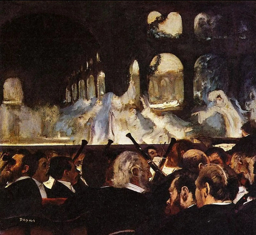 Het Ballet van "Robert de Duivel" (1876) - Edgar Degas
