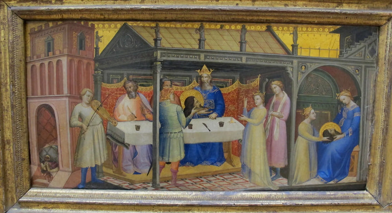 Het Banket van Herodes - Lorenzo Monaco