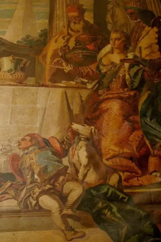 Het Banket van Cleopatra (detail) - Giovanni Battista Tiepolo