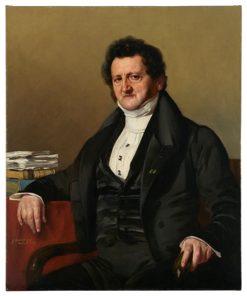 De bankier David Seligmann, Freiherr von Eichthal - Franz Xaver Winterhalter

Source:
Le banquier David Seligmann, Freiherr von Eichthal - Franz Xaver Winterhalter