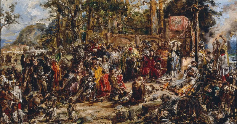 De doop van Litouwen - Jan Matejko

Source:
Le baptême de la Lituanie - Jan Matejko