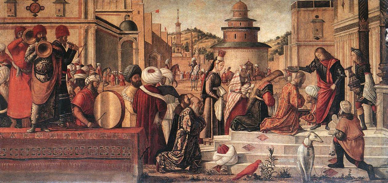 Het Doopsel van de Sélénieten - Vittore Carpaccio