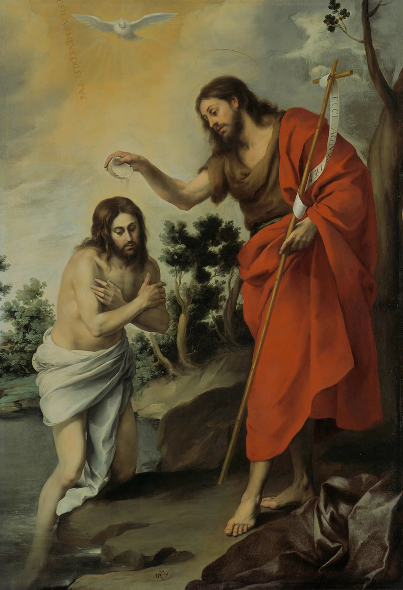 De doop van Christus - Bartolomé Esteban Murillo

Source:
Le baptême du Christ - Bartolomé Esteban Murillo